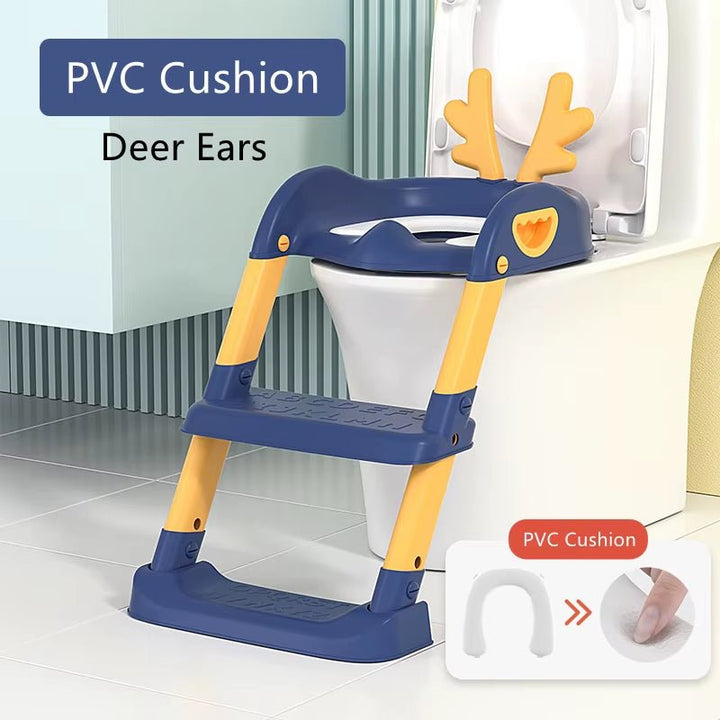 Children'S 0-6 Years Old Pot Soft Baby Potty Plastic Road Pot Infant Cute Baby Toilet Seat Boys & Girls Potty Trainer Seat Stool
