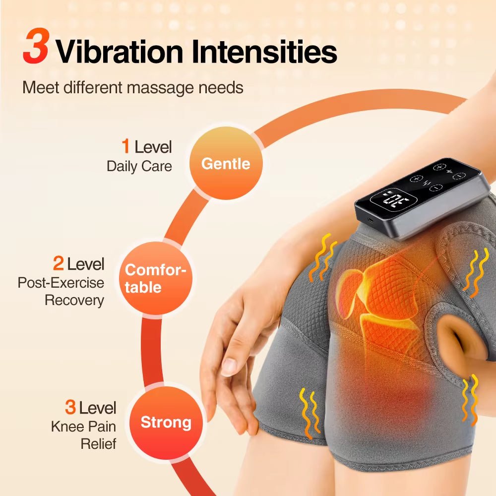 Electric Heating Wrist Massager Hot Compress Vibration Massage Wrist Guard Band Knee Massager Ankle Vibration Heating Massager