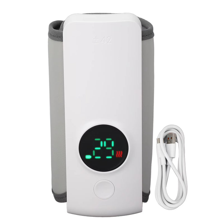 【Hot】Bottle Warmer for Travel Wireless Portable Infant Milk Warmer Sleeve Constant Temperature 6000Mah Battery Powered