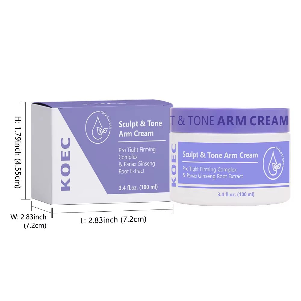 Sculpt&Tone Arm Cream Tighten Smooth Belly Cream Firming Butt Thigh Cream Neck Cream Body Care Delay Aging More Choose