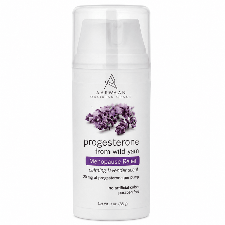 Menopause Relief Cream- Bioidentical Progesterone from Wild Yams