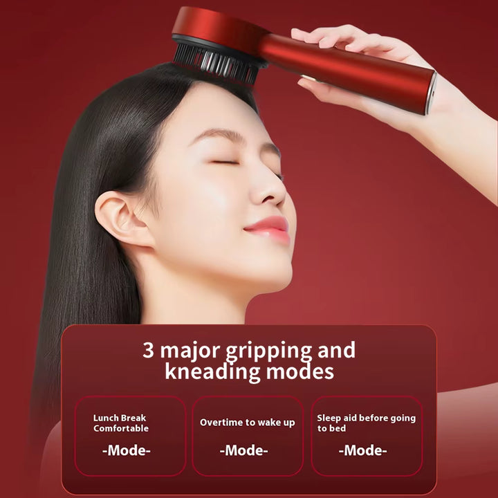 Hardik Scalp-Ray Pro device with LED light therapy for scalp health, shown in a sleek, modern design.