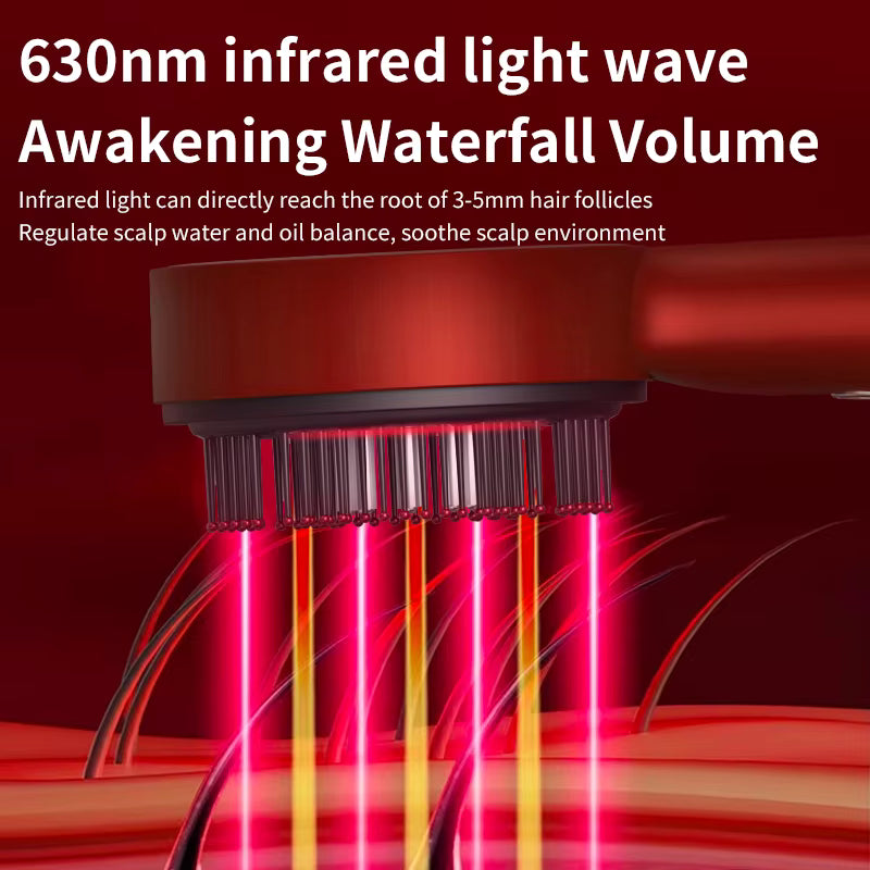 Hardik Scalp-Ray Pro device with sleek design, used for scalp therapy and hair growth treatment, shown in the image.