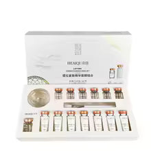 Aarwaan Korean collagen face mask sheet showing a close-up of the mask's textured surface for glowing skin.