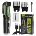 Cordless Electric Hair Trimmer Professional Hair Cutting Multifun Ctional Men Razor Built-In Vacuum Clipper Rechargeable