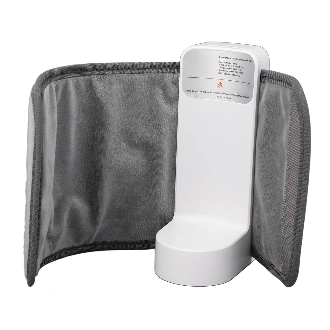 【Hot】Bottle Warmer for Travel Wireless Portable Infant Milk Warmer Sleeve Constant Temperature 6000Mah Battery Powered